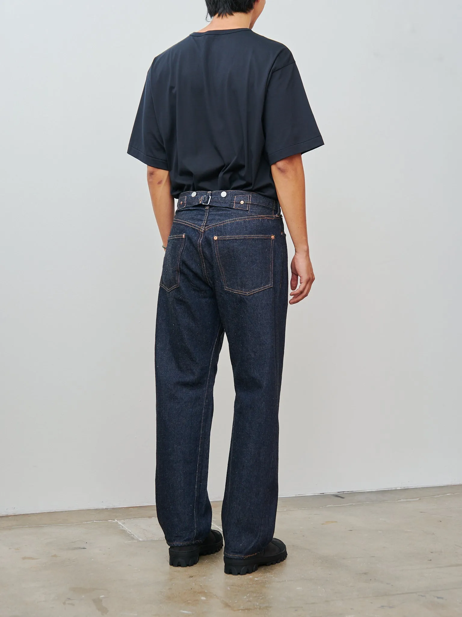 1930 Straight Denim Pants - Indigo One Wash