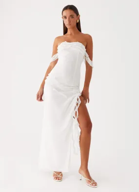 Alaska Maxi Dress - White