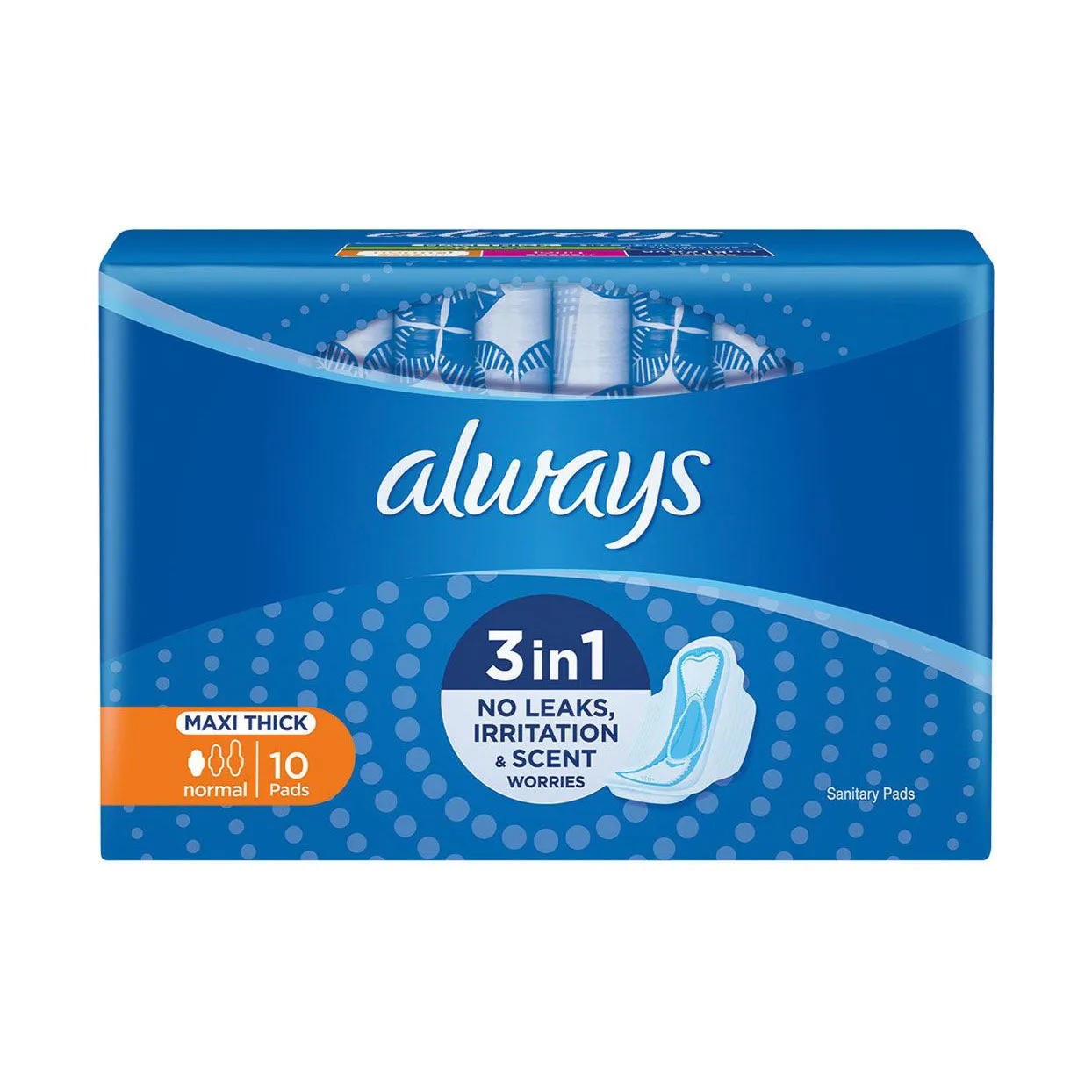 Always Maxi Sanitary Pads Normal 10 Pads