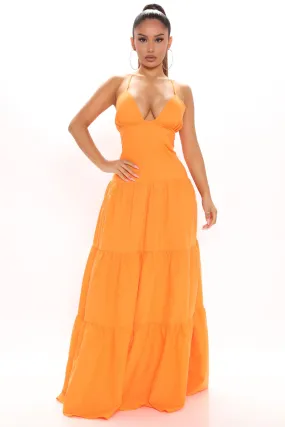 Always My Best Maxi Dress - Orange