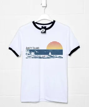 Amity Island Ringer T-Shirt