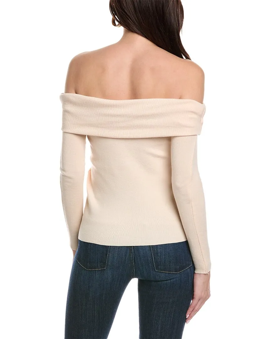 & Rouge Off-The-Shoulder Sweater