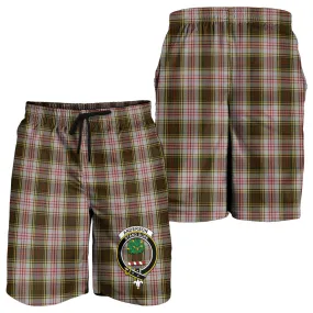 Anderson Dress Tartan Mens Shorts with Family Crest