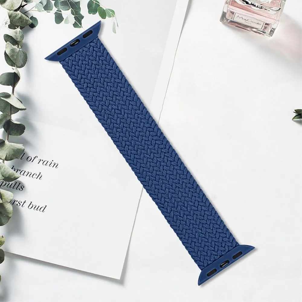 Apple Watch (45mm) elastic watch strap - Blue / Size: S