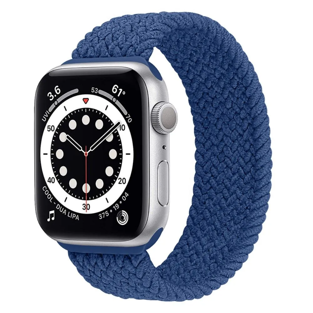 Apple Watch (45mm) elastic watch strap - Blue / Size: S