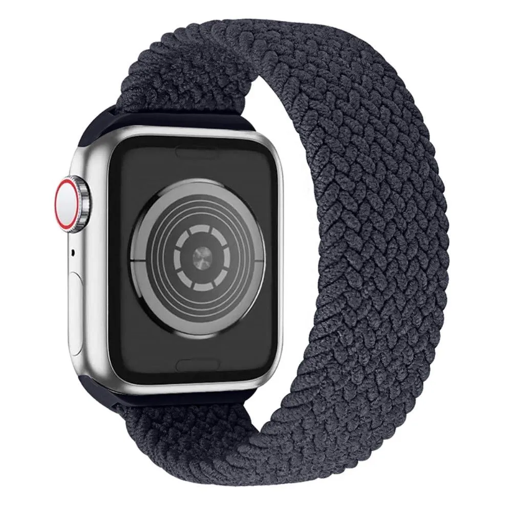 Apple Watch (45mm) elastic watch strap - Charcoal / Size: L