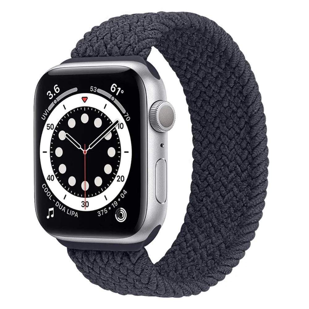 Apple Watch (45mm) elastic watch strap - Charcoal / Size: L