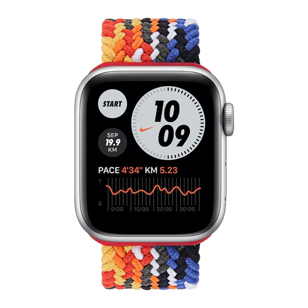 Apple Watch (45mm) elastic watch strap - Multi-color / Size: L