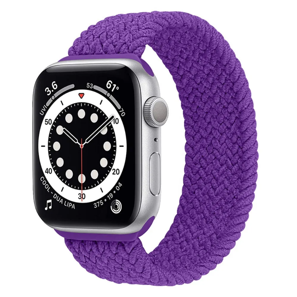 Apple Watch (45mm) elastic watch strap - Purple / Size: L