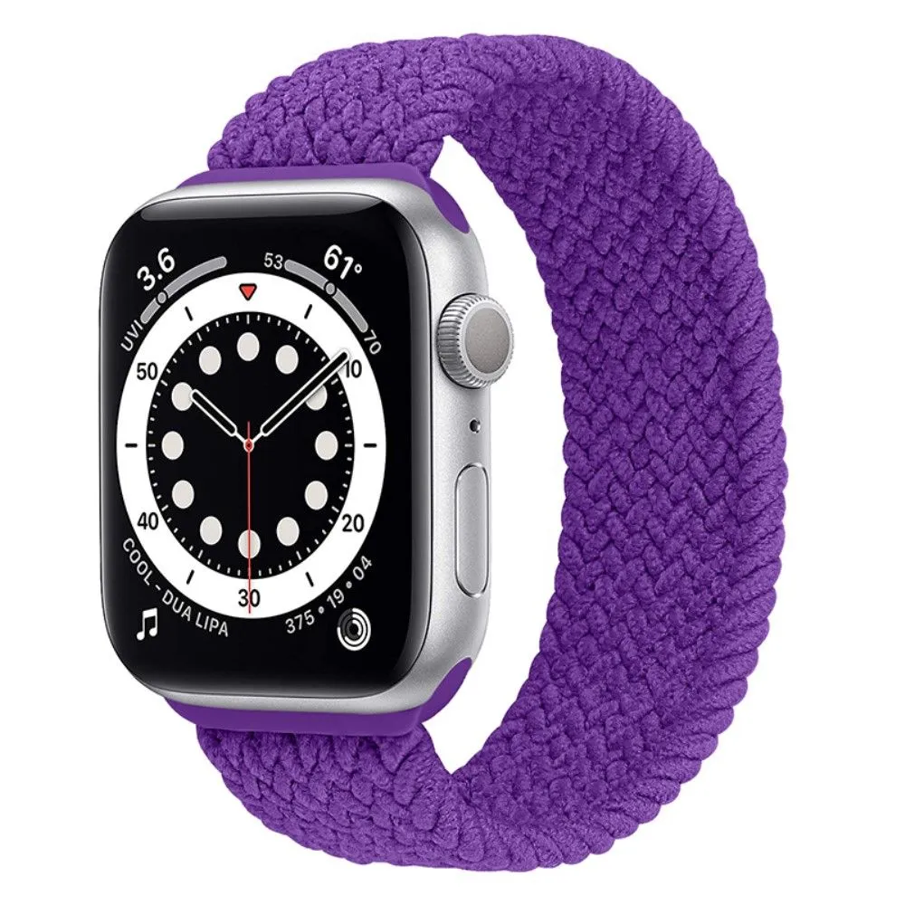 Apple Watch (45mm) elastic watch strap - Purple / Size: L