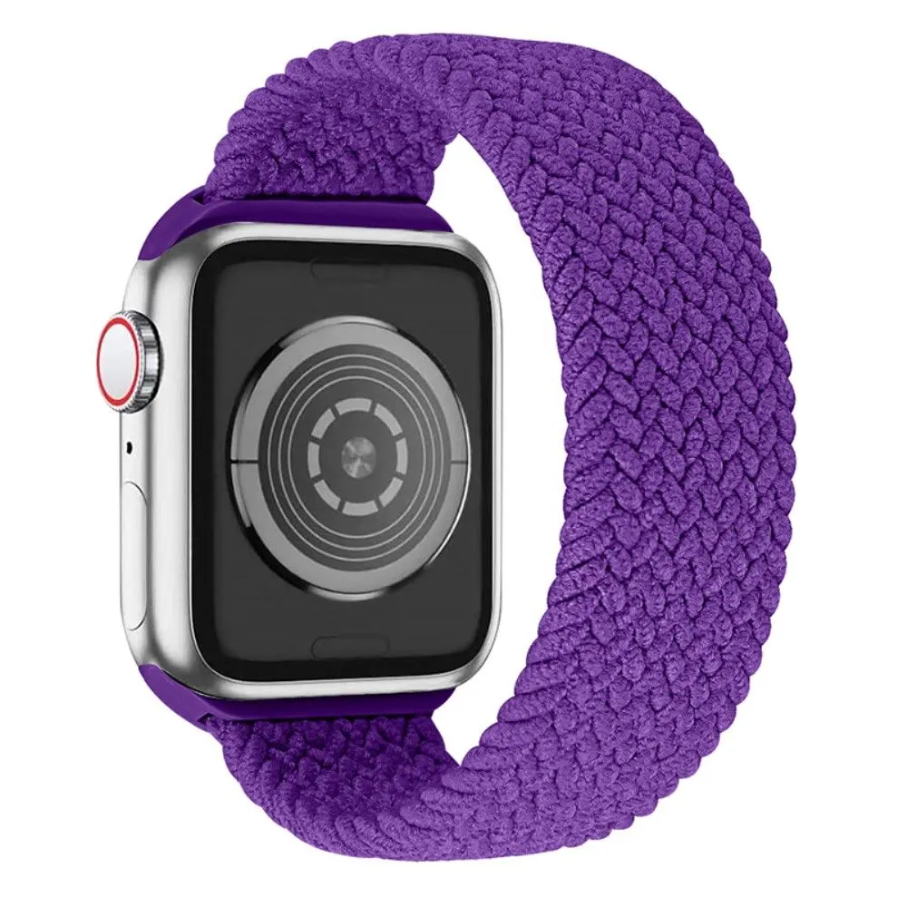 Apple Watch (45mm) elastic watch strap - Purple / Size: L