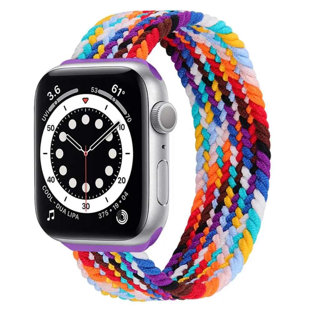 Apple Watch (45mm) elastic watch strap - Rainbow / Size: M