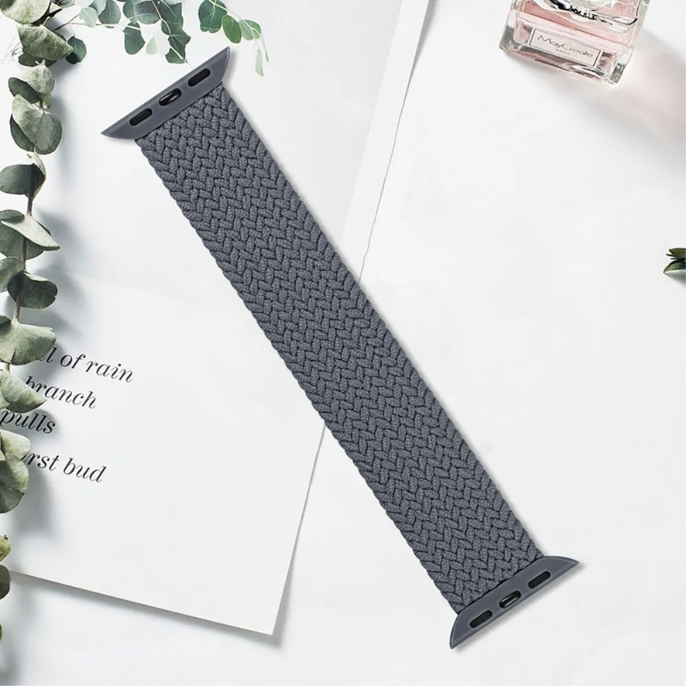 Apple Watch (45mm) elastic watch strap - Space Grey / Size: M