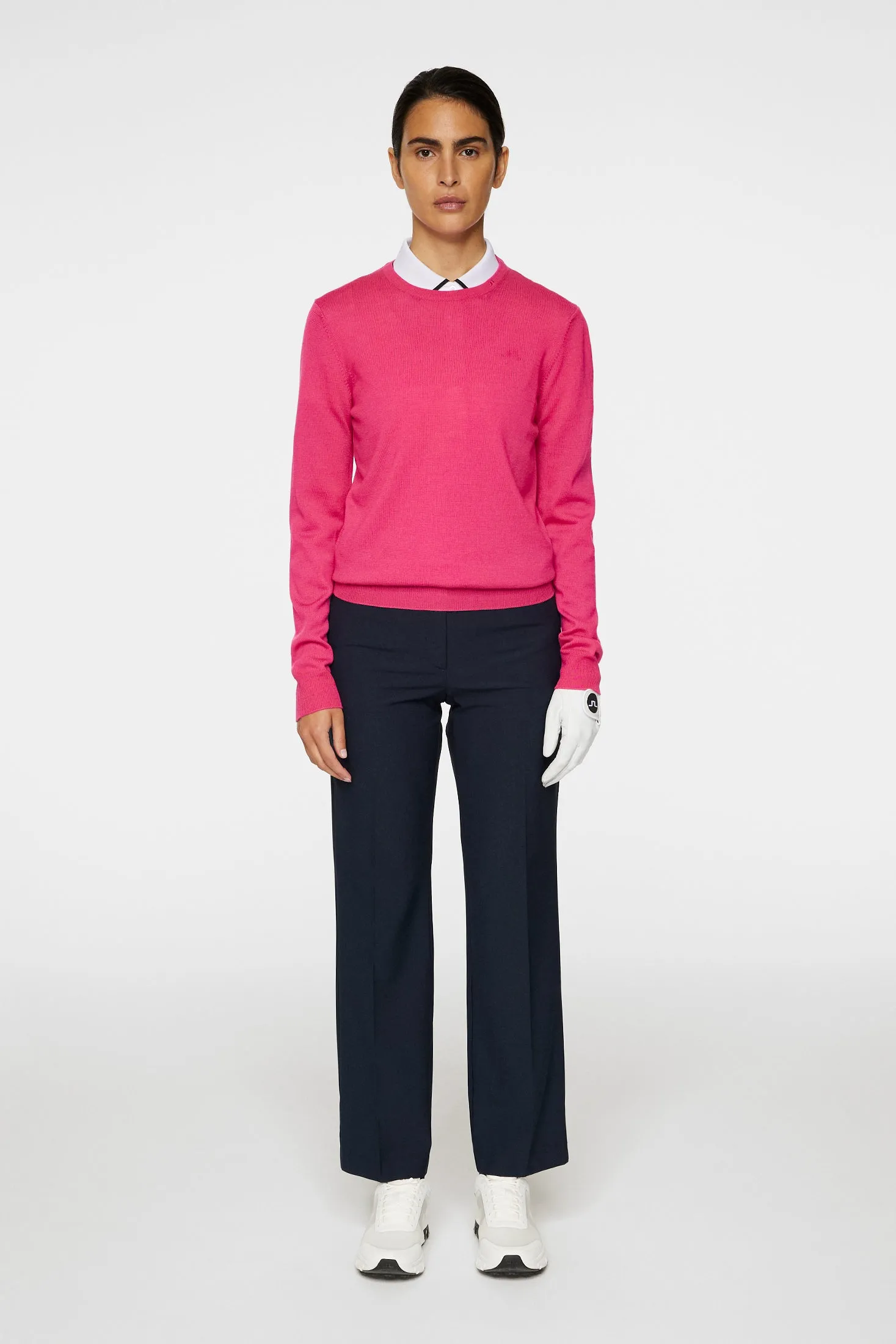 Aria Knitted Sweater / Pink Peacock