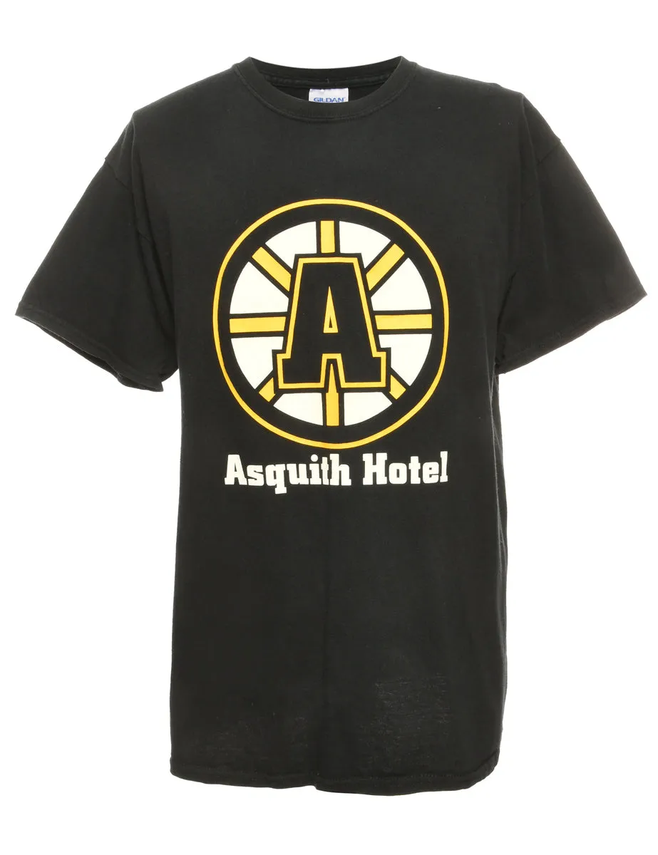 Asquith Hotel Printed T-shirt - M