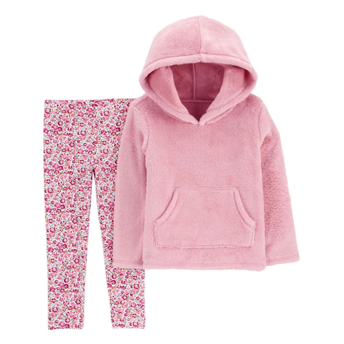 Baby Girl's 2-Piece Fuzzy Pullover & Legging Set 1R507710