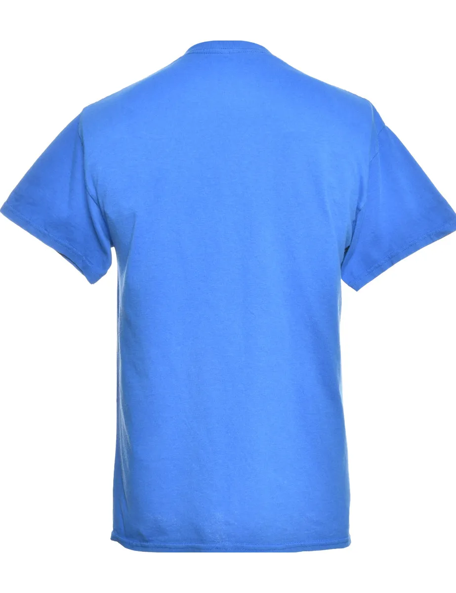 Baseball Blue Sports T-shirt - M