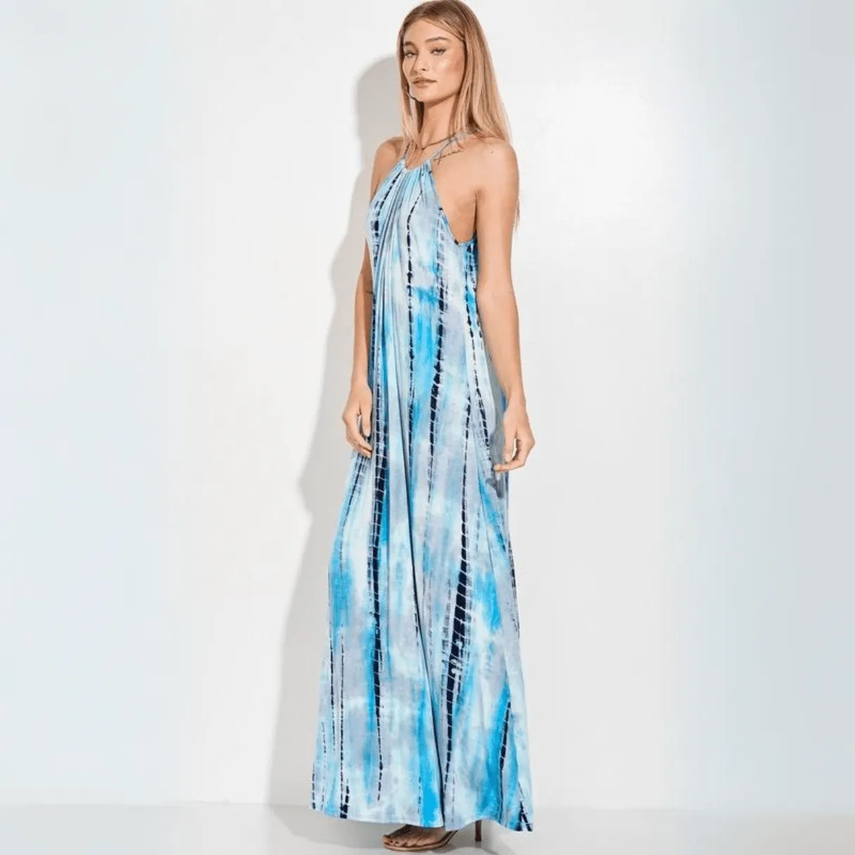 Beach Vacation Maxi Dress Made in USA