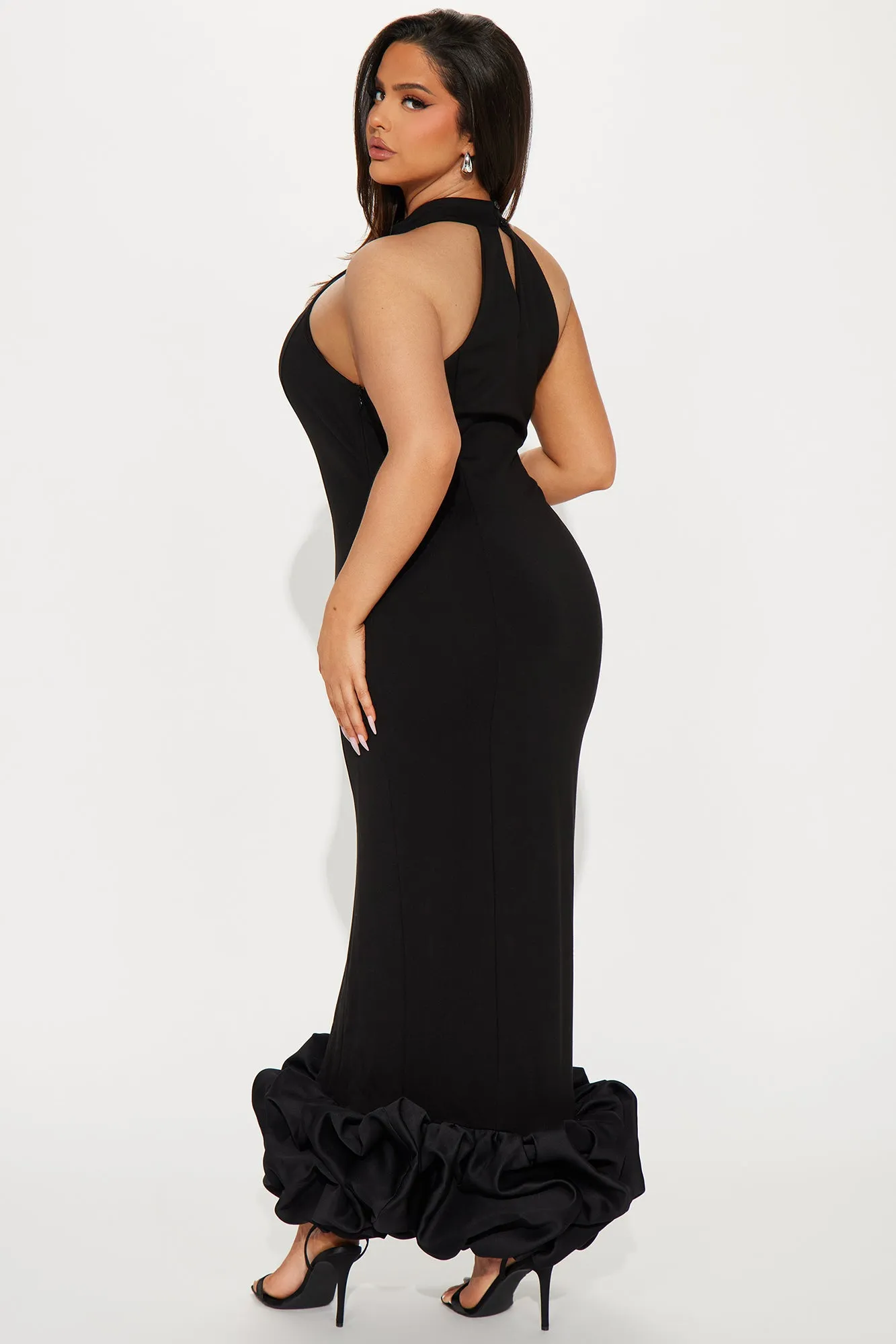 Beauty And Grace Maxi Dress - Black