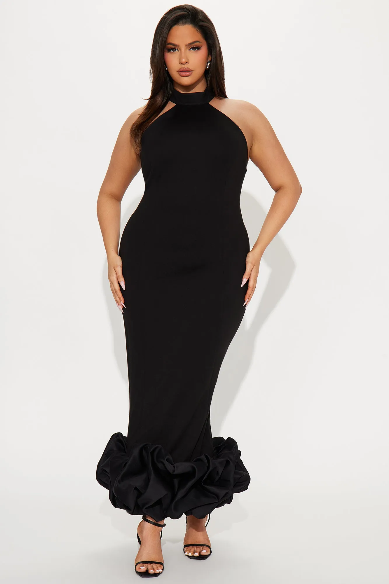 Beauty And Grace Maxi Dress - Black