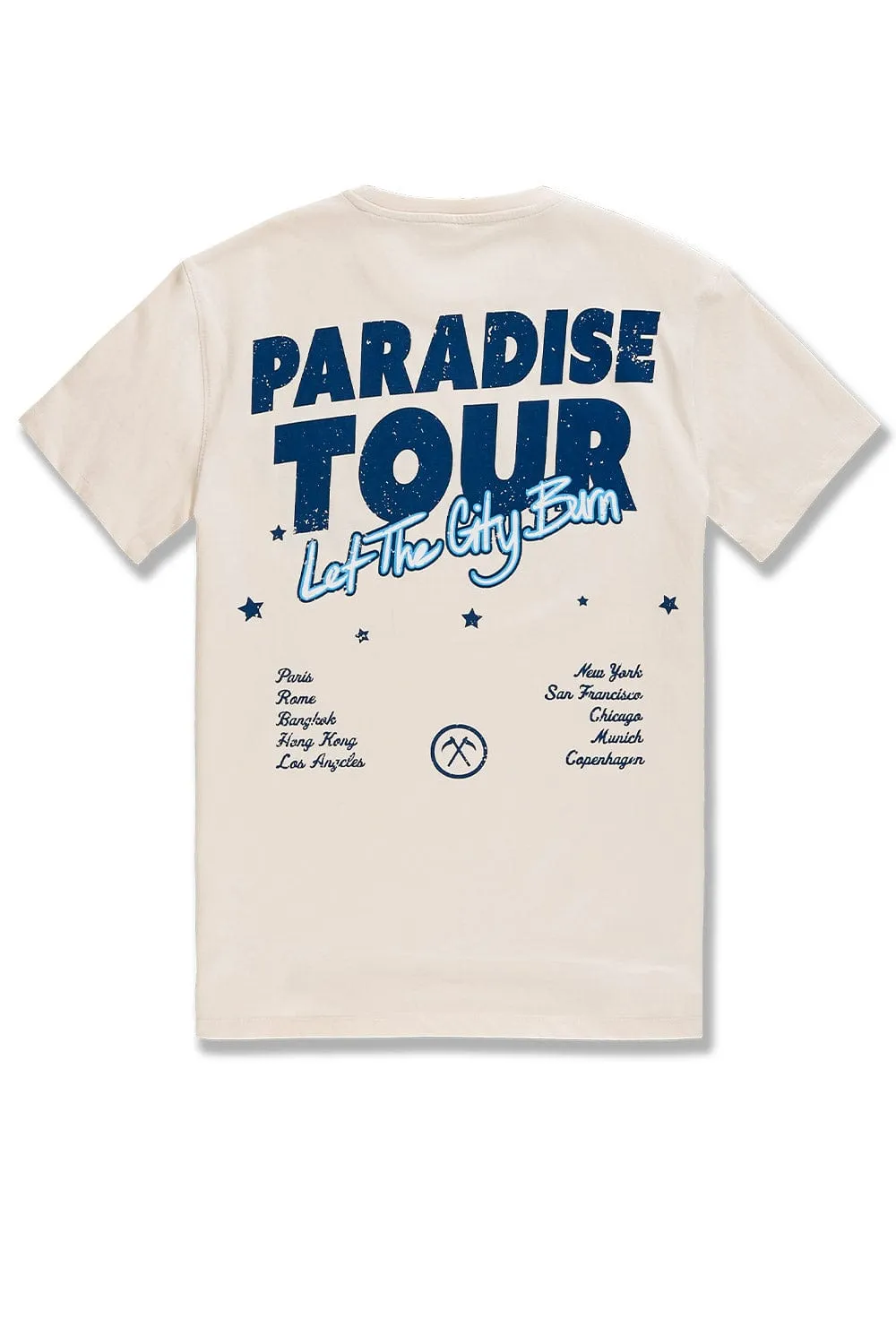 Big Men's Paradise Tour T-Shirt (Bone)