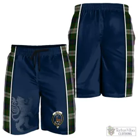 Blair Dress Tartan Men's Shorts with Family Crest and Lion Rampant Vibes Sport Style