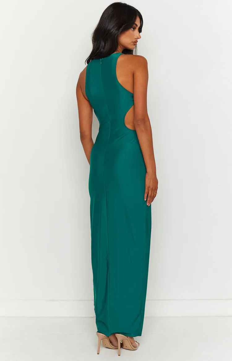 Blaire Green Maxi Dress