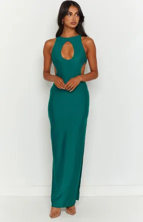 Blaire Green Maxi Dress