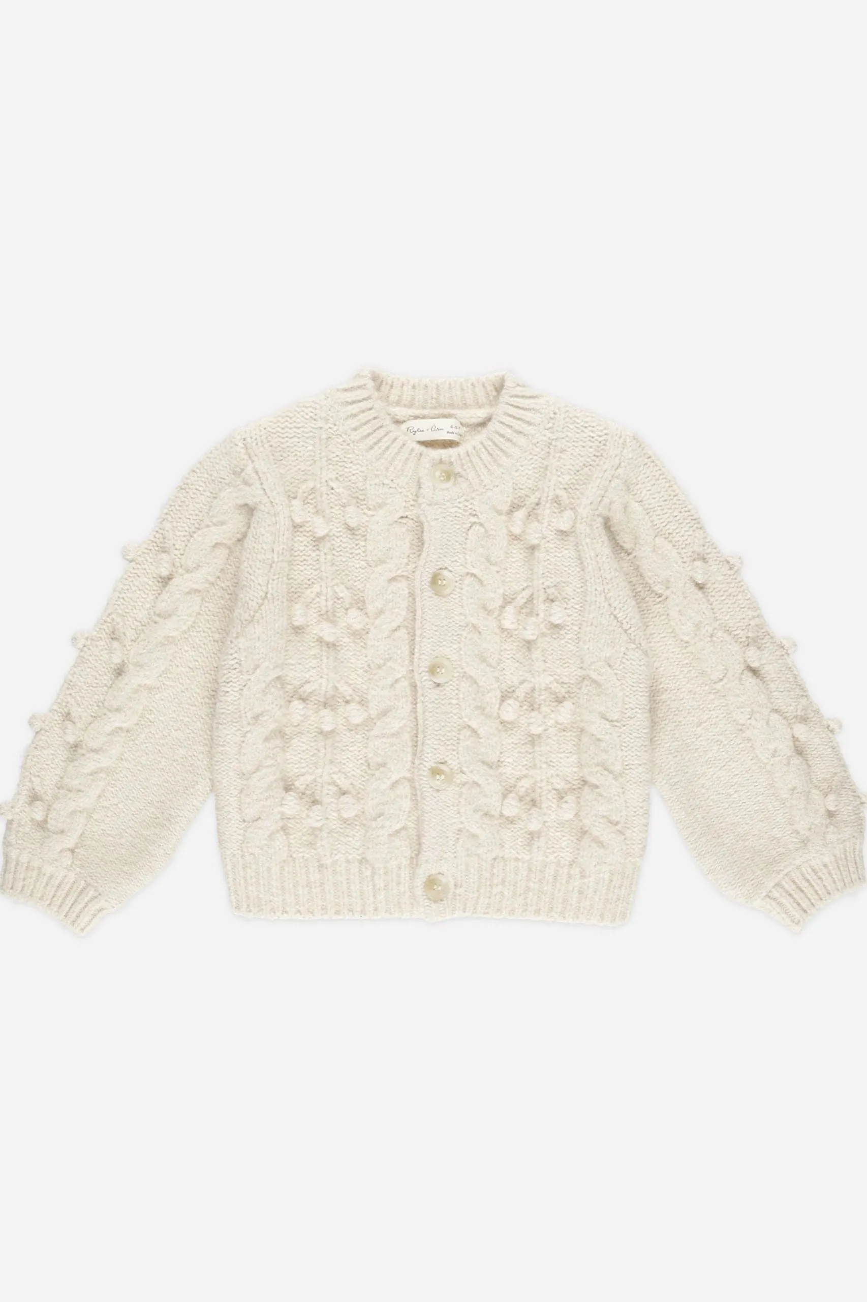 Bobble Cardigan | Natural