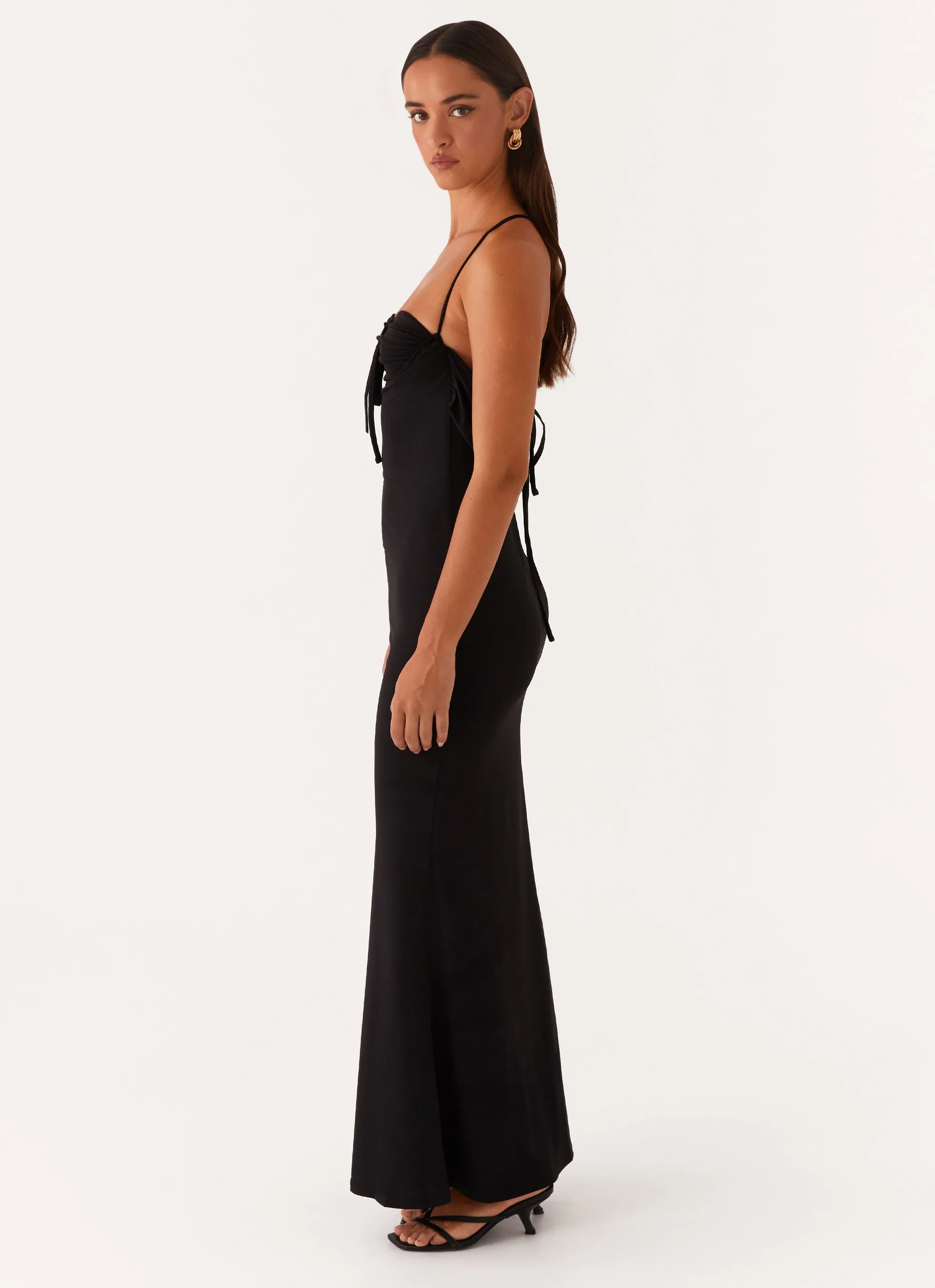 Bombshell Maxi Dress - Black