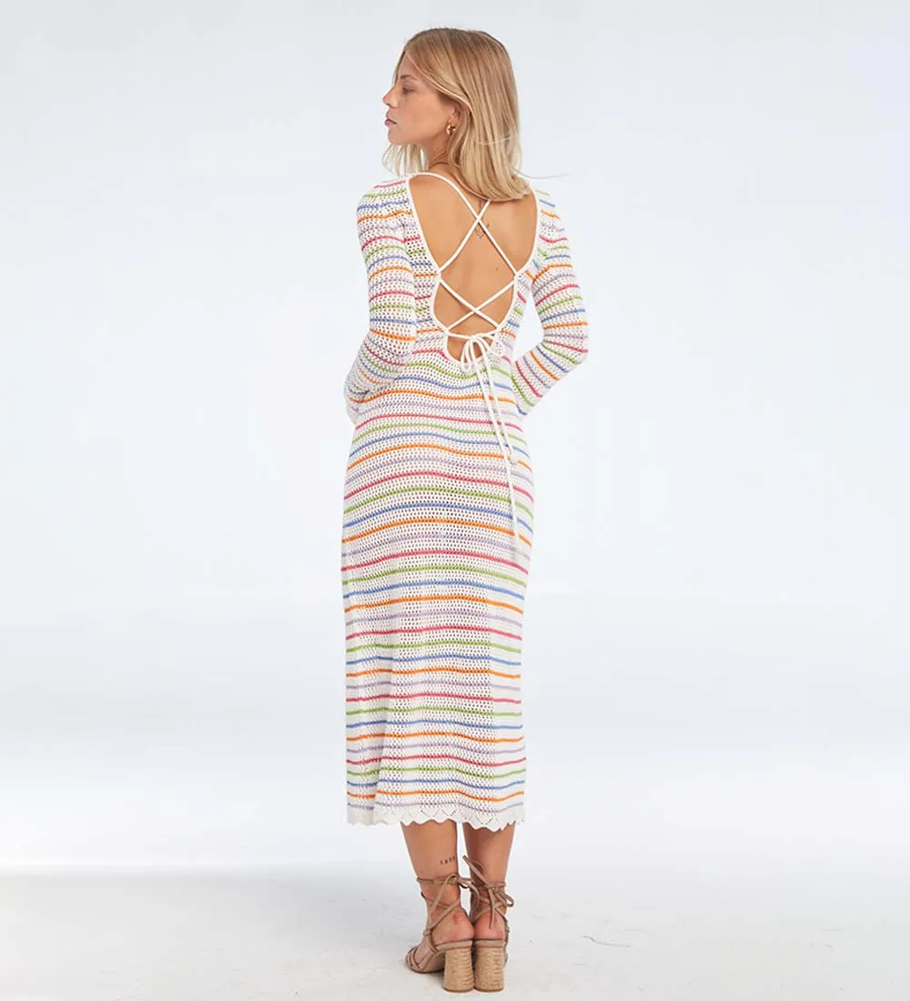 Brunella Stripes Knitted Dress