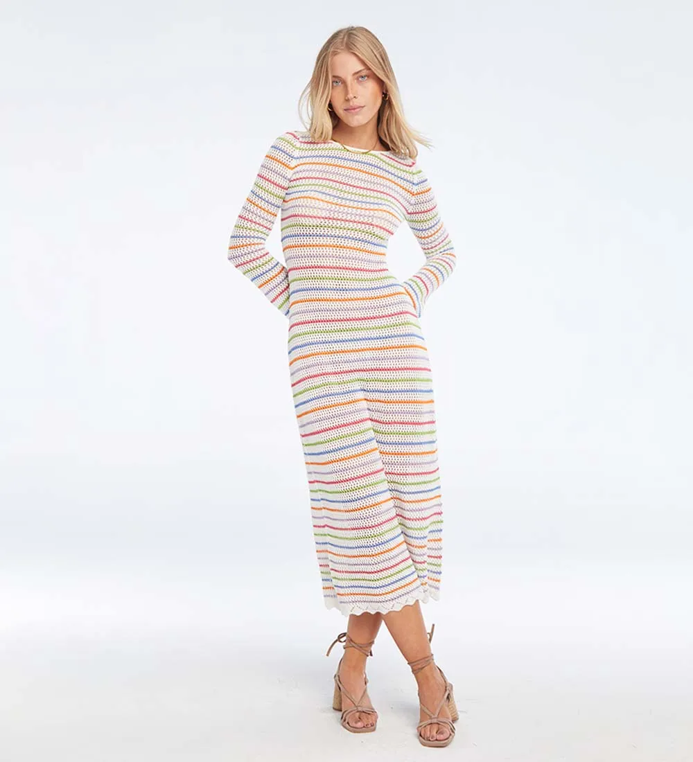 Brunella Stripes Knitted Dress