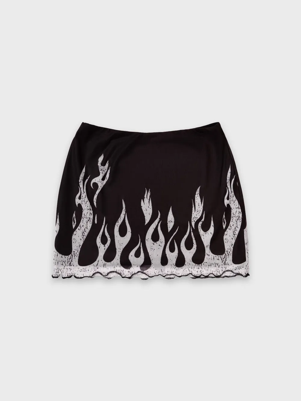 Burner Mesh Skirt - Black