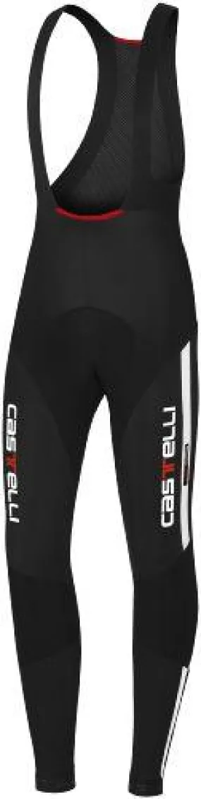 Castelli Sorpasso Cycling Bib Tights - Black - White