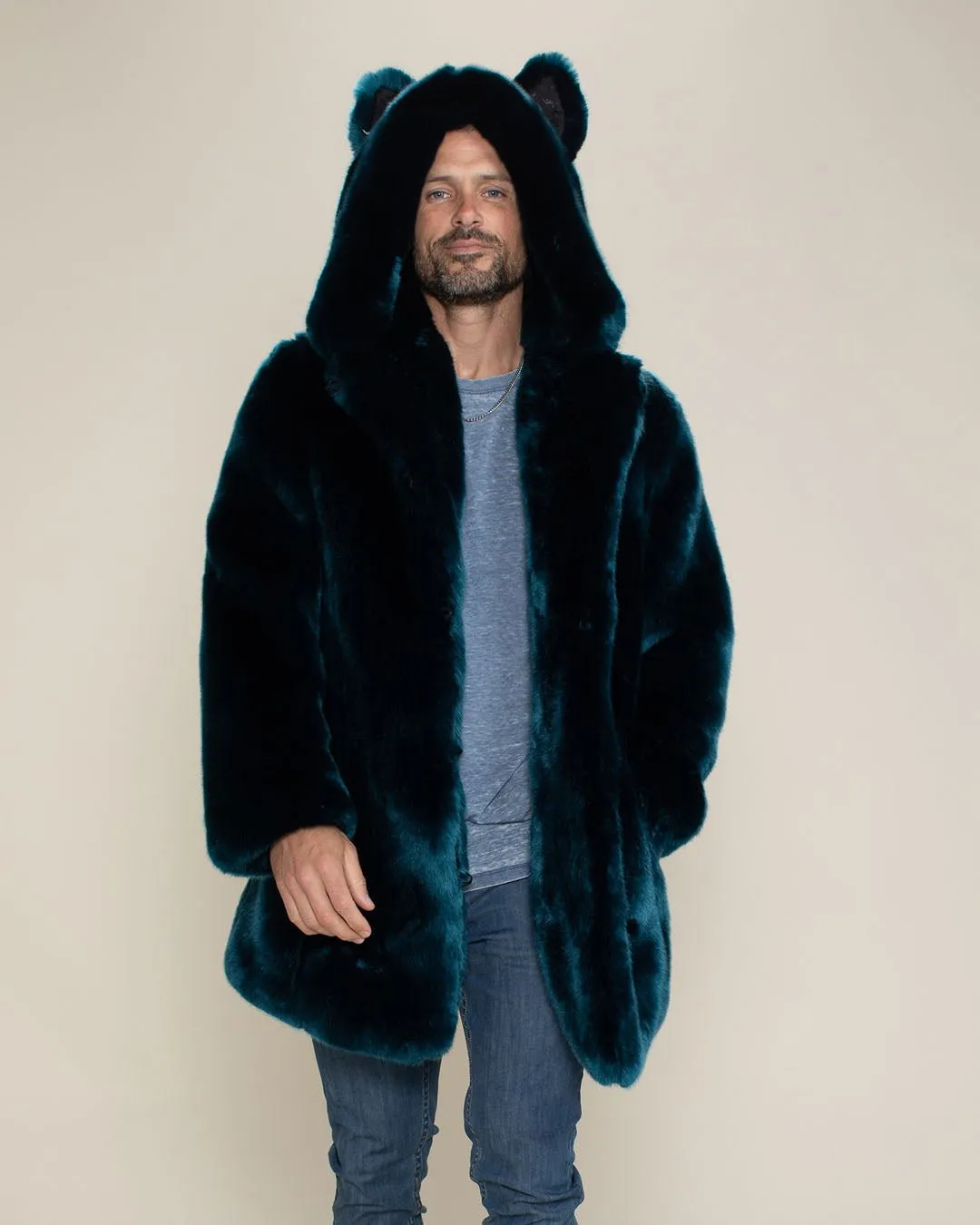 Classic Men's Faux Fur Coat | Royal Wolf