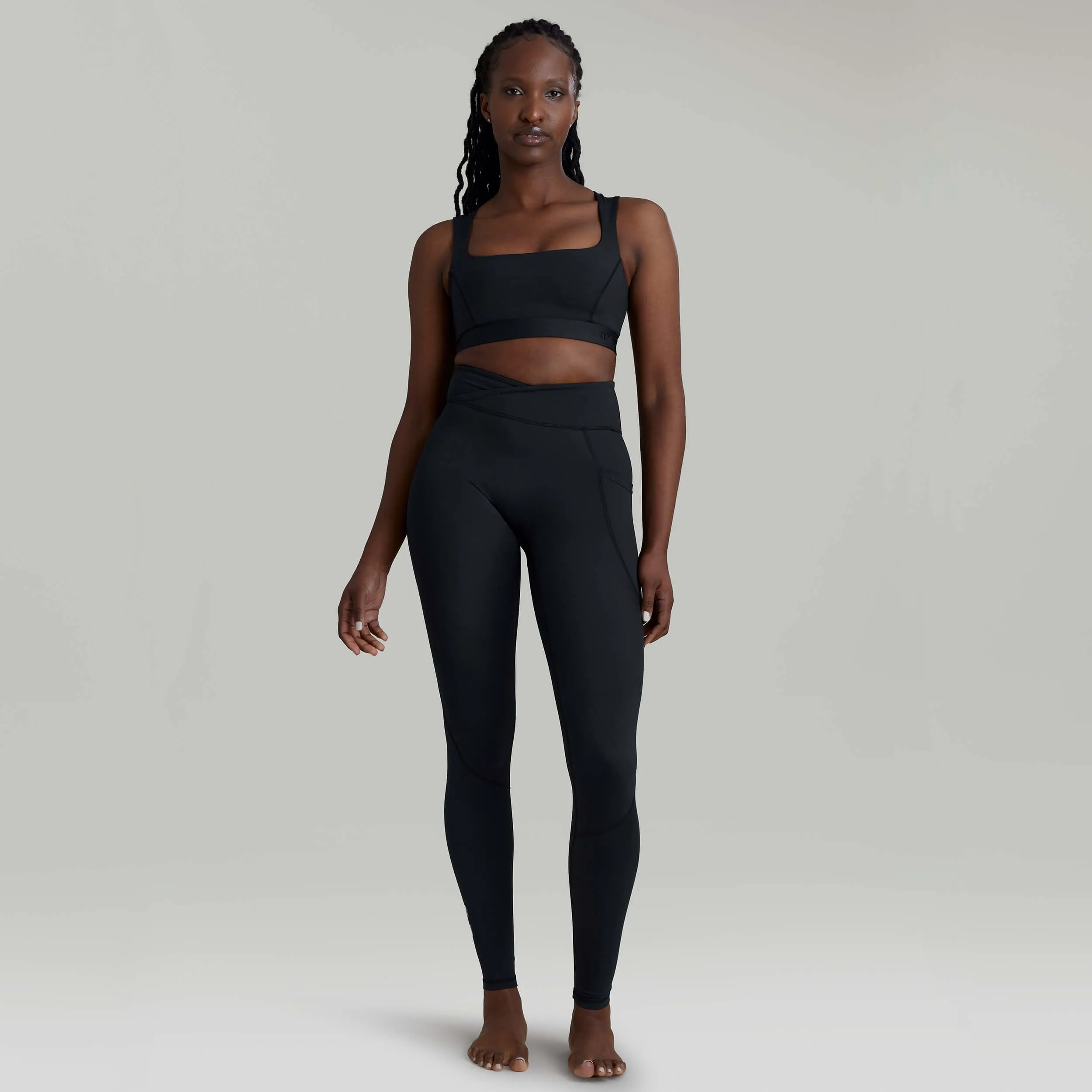 CLQ Tall Flex Tights - Stealth