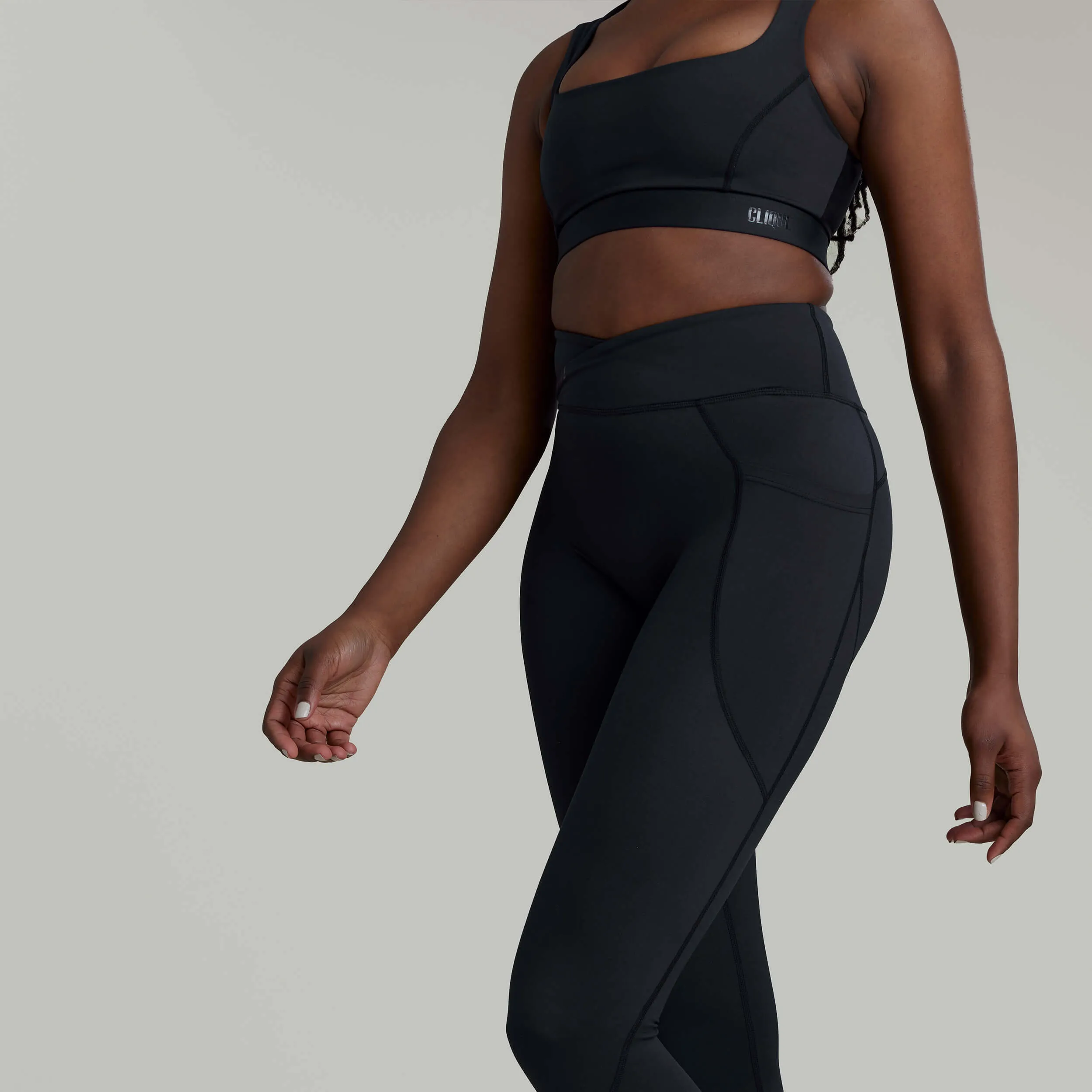 CLQ Tall Flex Tights - Stealth