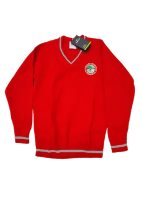 Collierley Nursery & Primary School Red Knitted Jumper