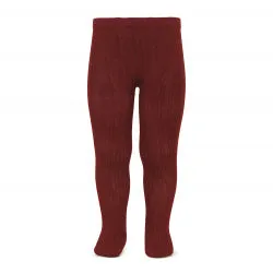 CONDOR - RIB TIGHT: COLOUR #575 GRANATE BURGUNDY