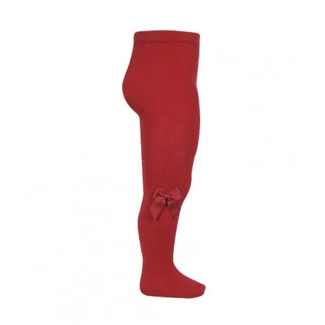 Condor Tights With Side Bow Red