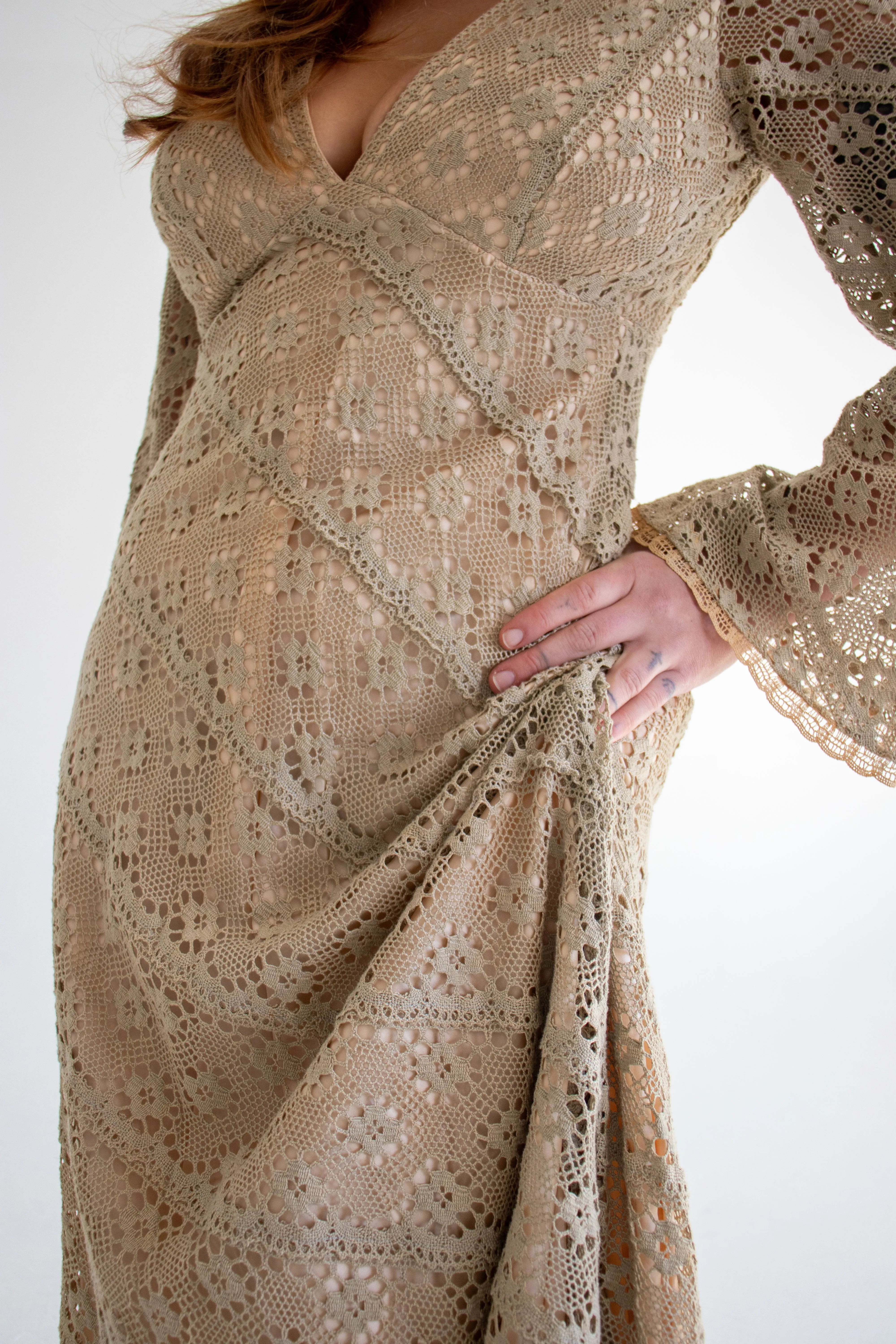 Crochet 'Tachi Castillo' Prairie Gown