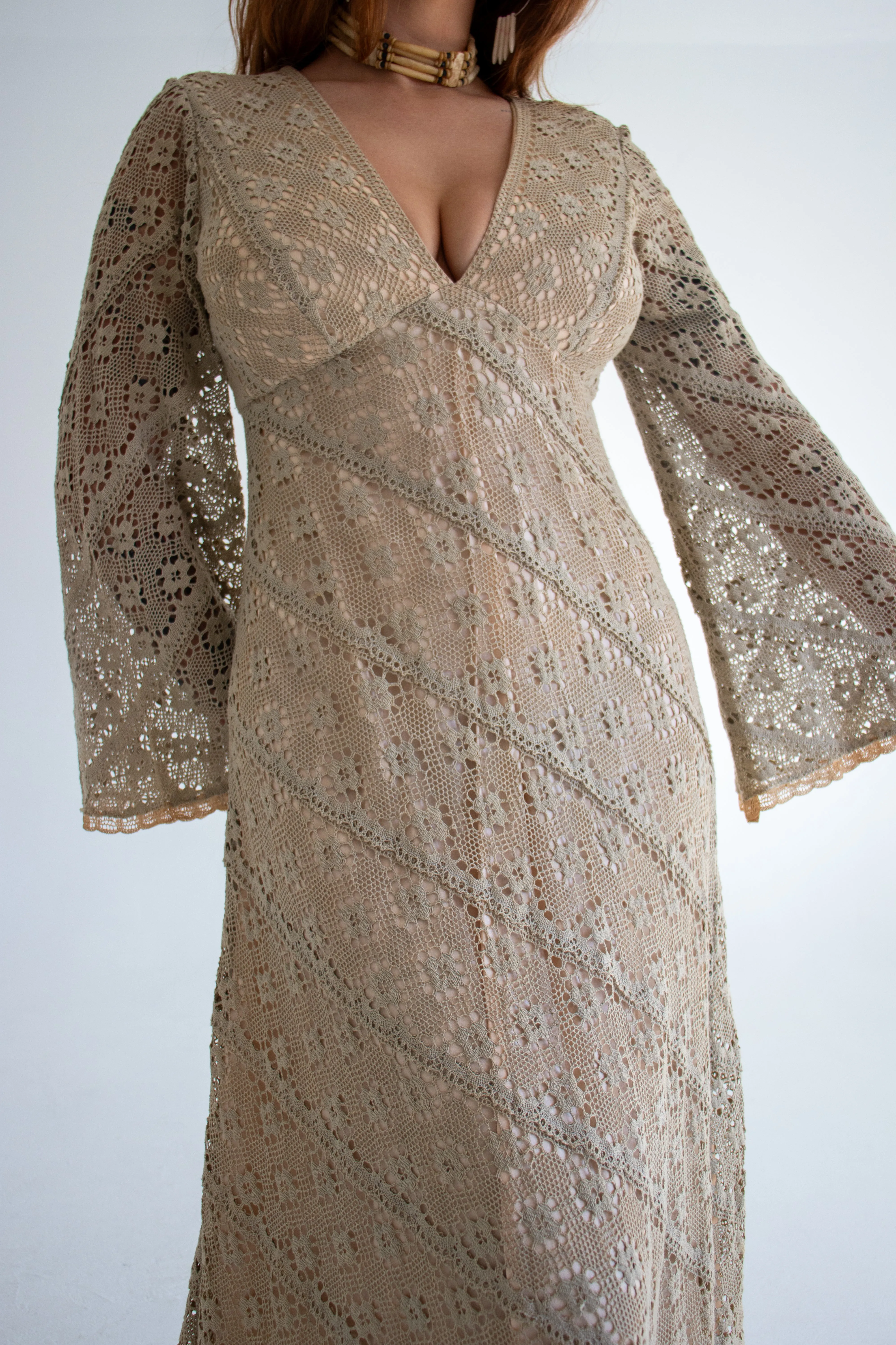 Crochet 'Tachi Castillo' Prairie Gown