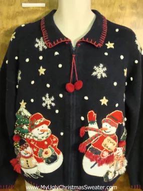 Cutest Snowmen Friends Christmas Sweater