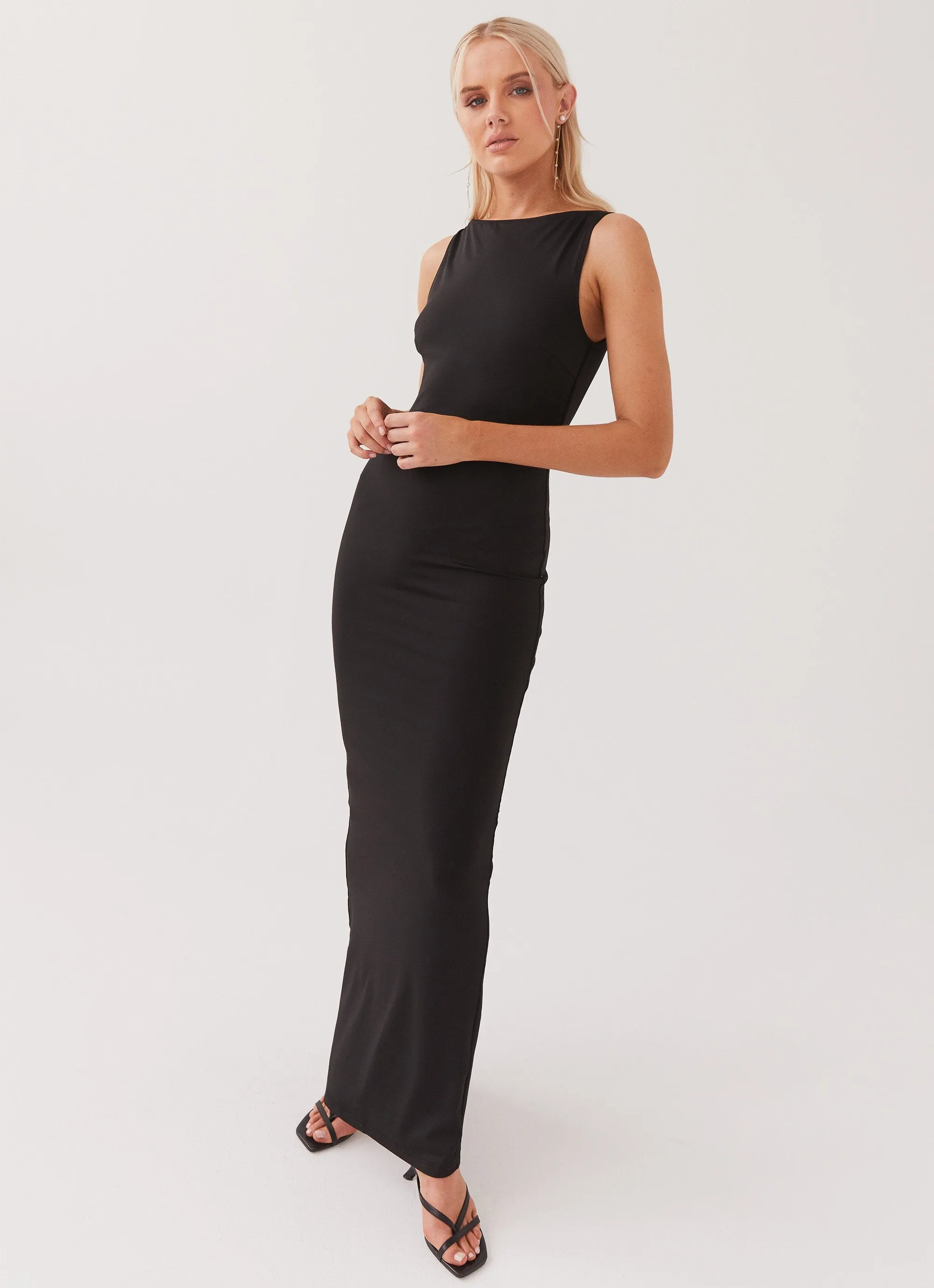 Davina Maxi Dress - Black