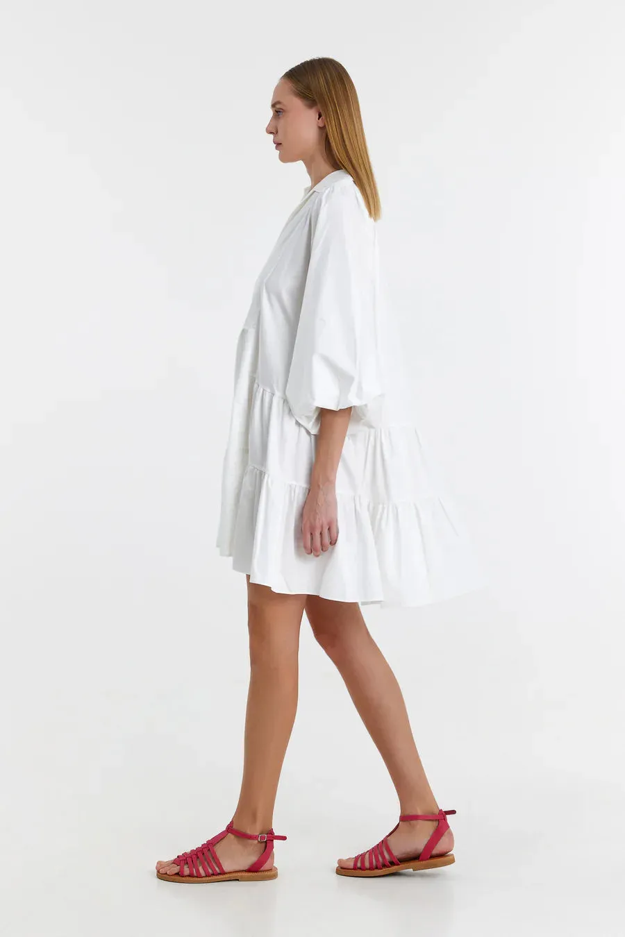 Devotion twins Marlee Dress in White