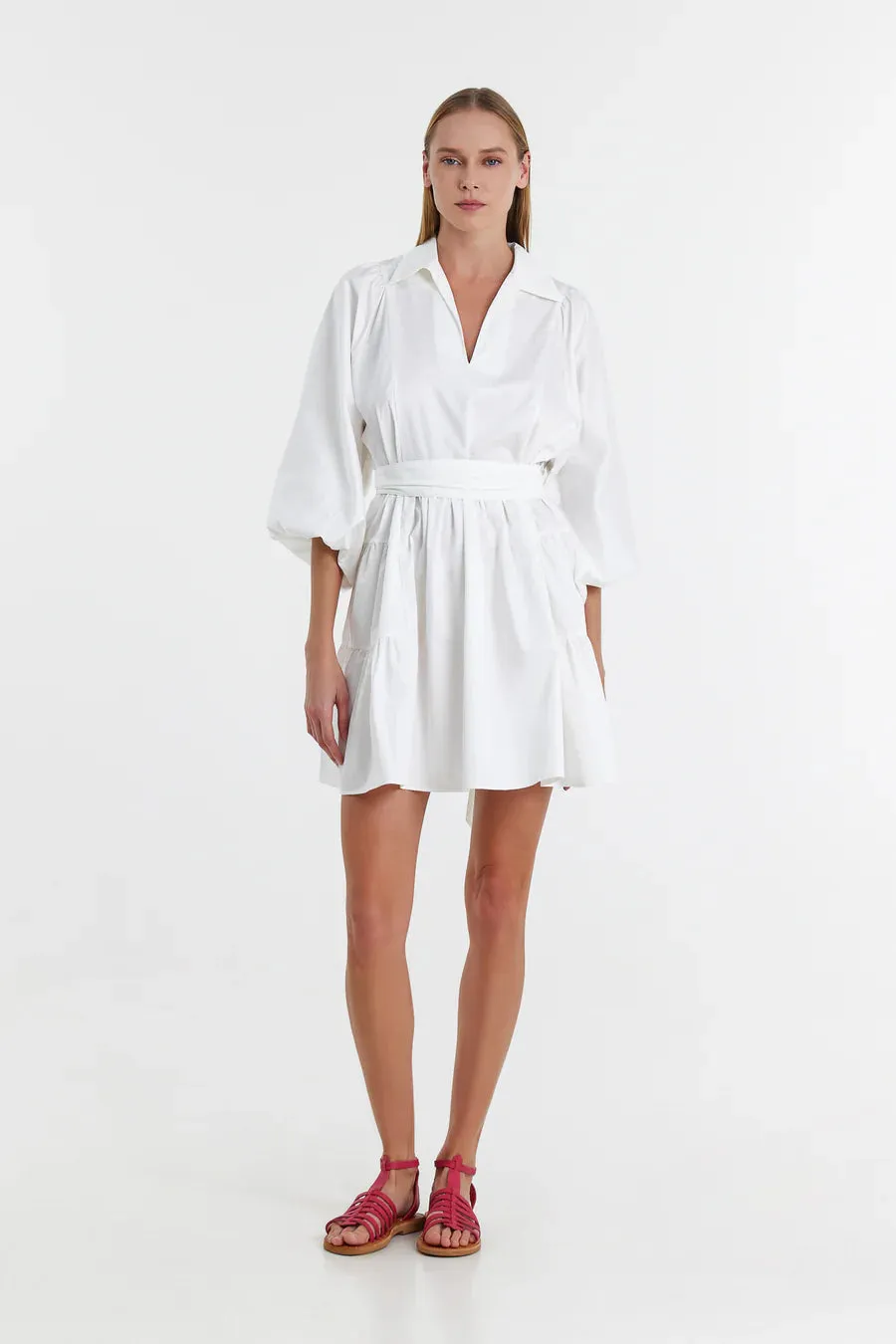 Devotion twins Marlee Dress in White