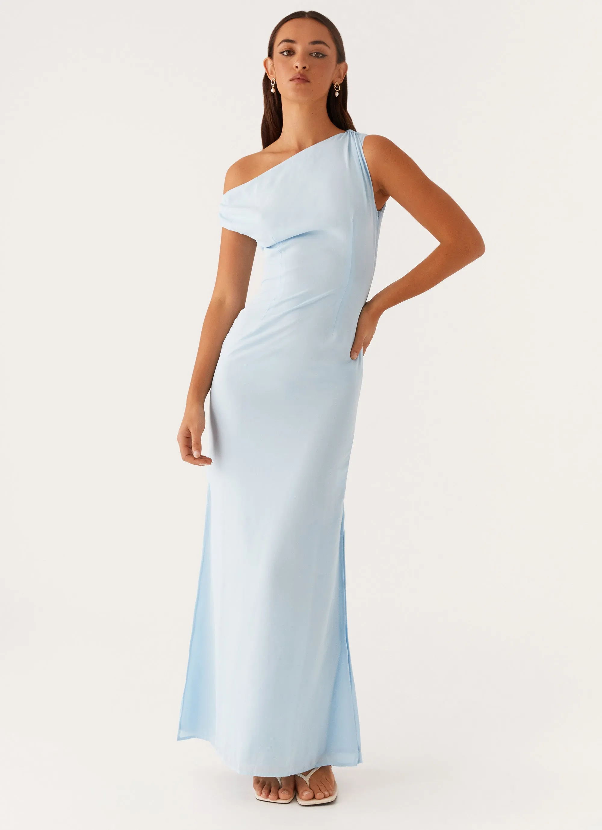 Dinner Date Maxi Dress - Blue