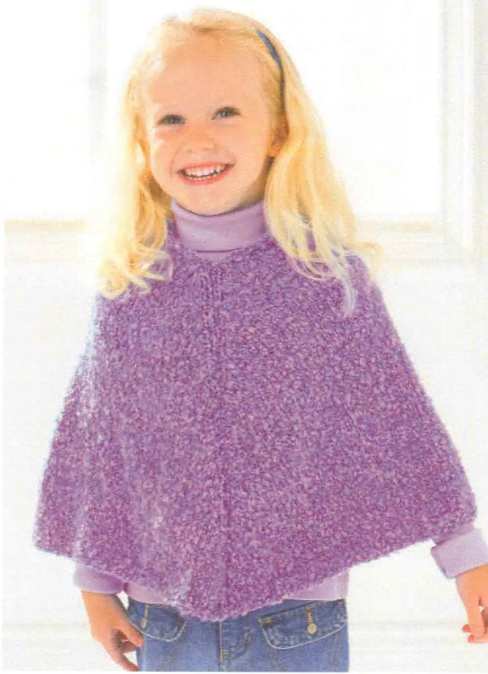 Easy Knit Poncho Pattern