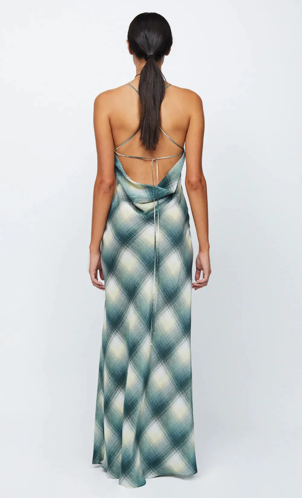 Edie Split Maxi Dress - Teal