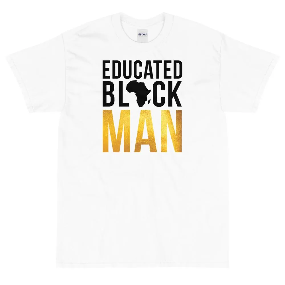 Educated Black Man Short Sleeve Unisex T-Shirt